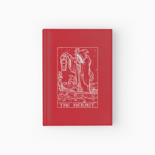 Discover Gothic Hermit Tarot Card Halloween Hardcover Journals