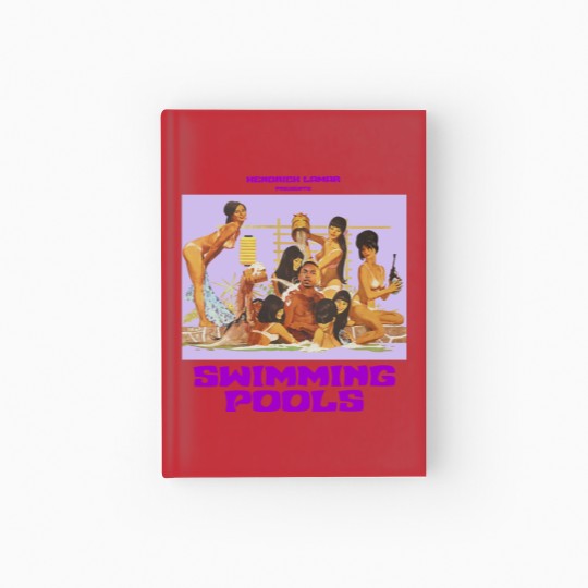 Discover Kendrick Lamar Inspired Swimming Pools Graphic Hardcover Journal