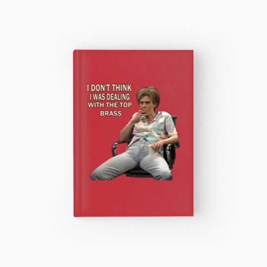 Discover Kate Mckinnon - Dealing with the top brass - Kate Mckinnon - Hardcover Journal