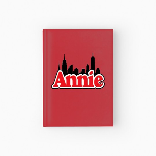Discover Annie Hardcover Journal