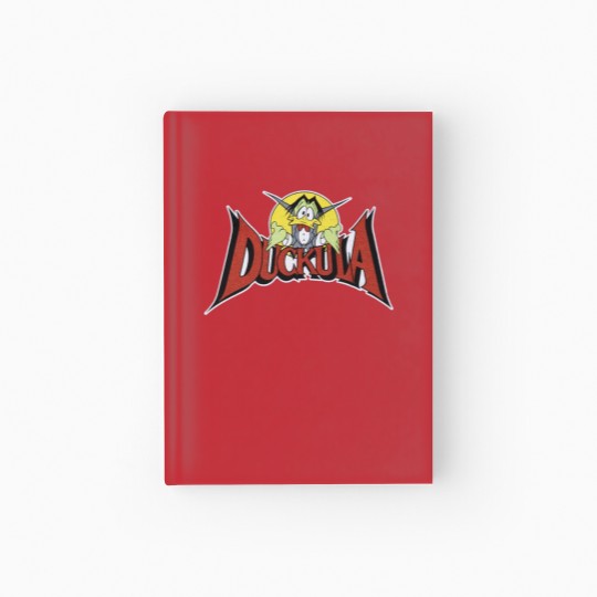 Discover Count Duckula logo  Count Duckula logo Hardcover Journal