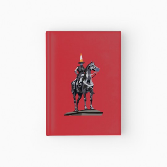 Discover Duke of Wellington Statue Wearing Face Masks Hardcover Journal