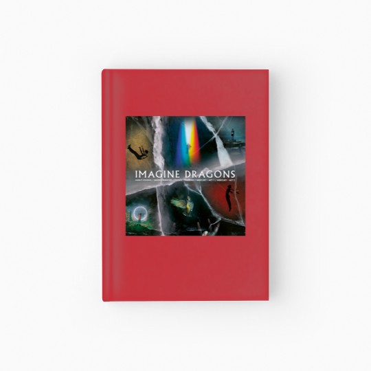Discover Imagine Dragon Albums Hardcover Journal, Imagine Dragon Tour 2024 Hardcover Journal