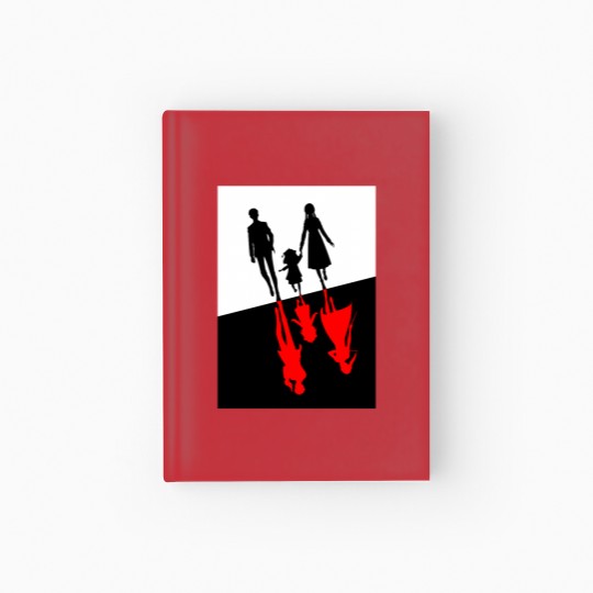 Discover Minimalist Anime Art Spy Family Hardcover Journal