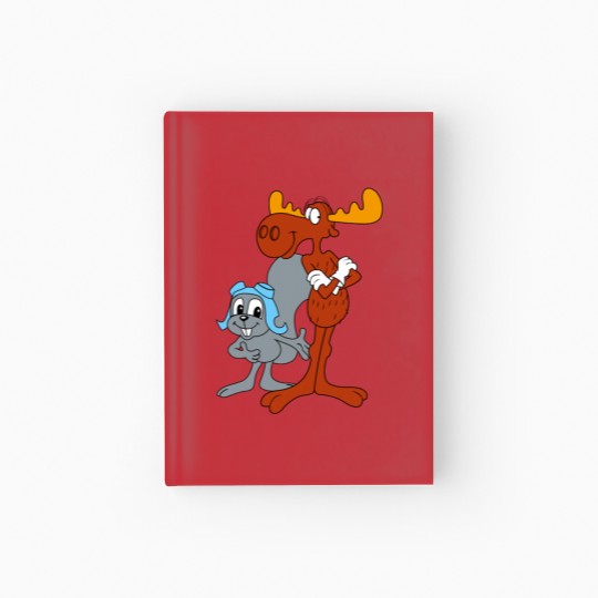 Discover Rocky and Bullwinkle Hardcover Journal