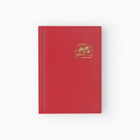 Discover Exquisite Marathon Oil Design Hardcover Journal