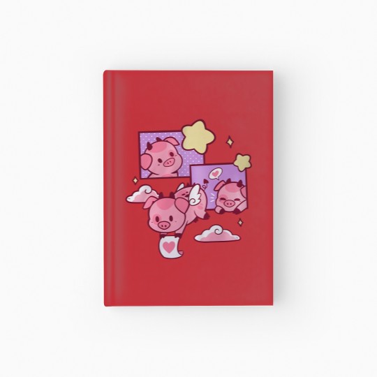 Discover Fat Nugget Valentine Hazbin Hotel Essential Hardcover Journal, Helluva Boss Sweaters