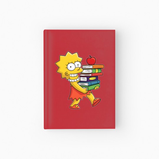 Discover The Simpsons Lisa Simpson Saxophone Hardcover Journal