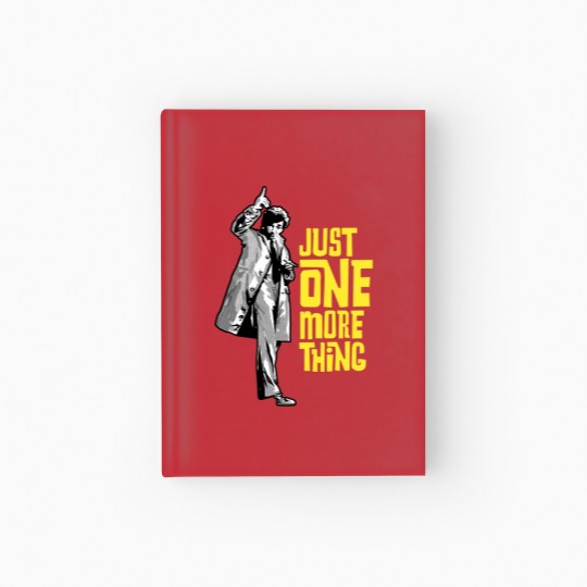 Discover Columbo - Just One More Thing Hardcover Journal