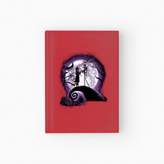 Discover Moonlight Nightmare (Purple) - Nightmare Before Christmas - Hardcover Journal