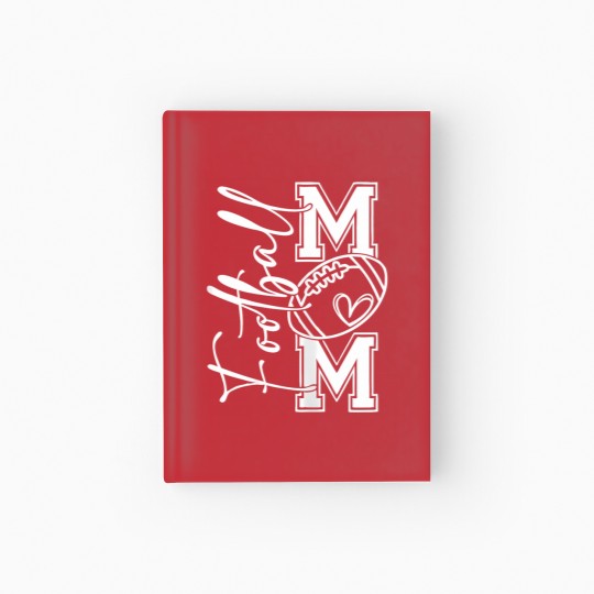 Discover Football Mom Hardcover Journal