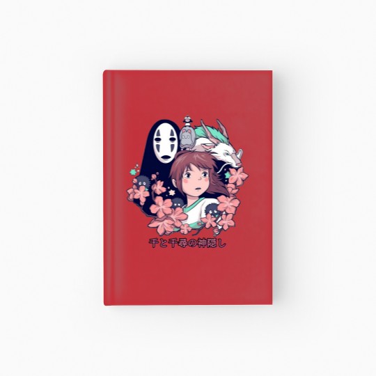 Discover Vintage 90s Spirited Away Hardcover Journal