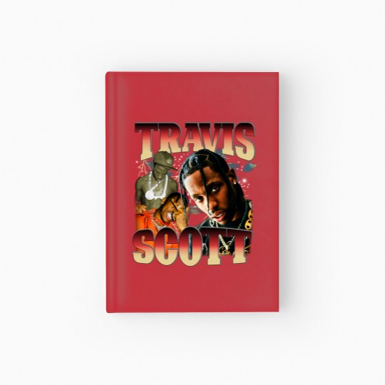 Discover Travis Hardcover Journal, 90's Vintage Rap Hardcover Journal RPLC26