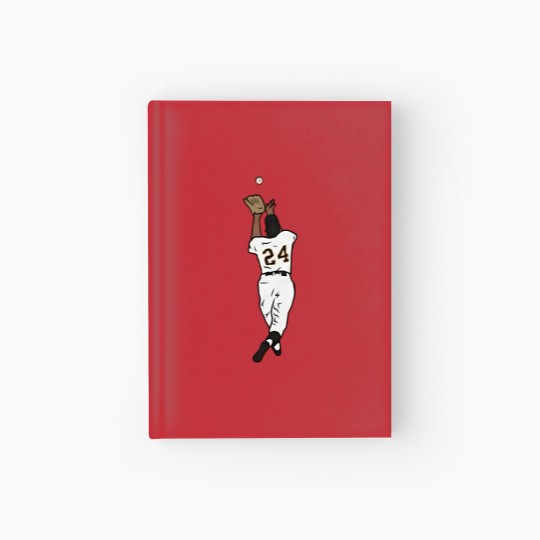 Discover Willie Mays “The Catch” Baseball Hardcover Journal