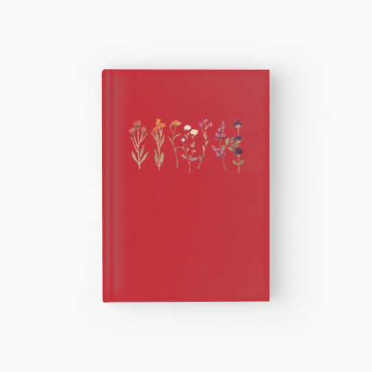 Discover SUBTLE LESBIAN PRIDE Hardcover Journal, Lesbian Wildflowers