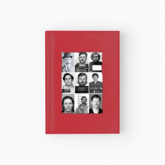Discover Ted Bundy Hardcover Journal Unisex , American Serial Killer