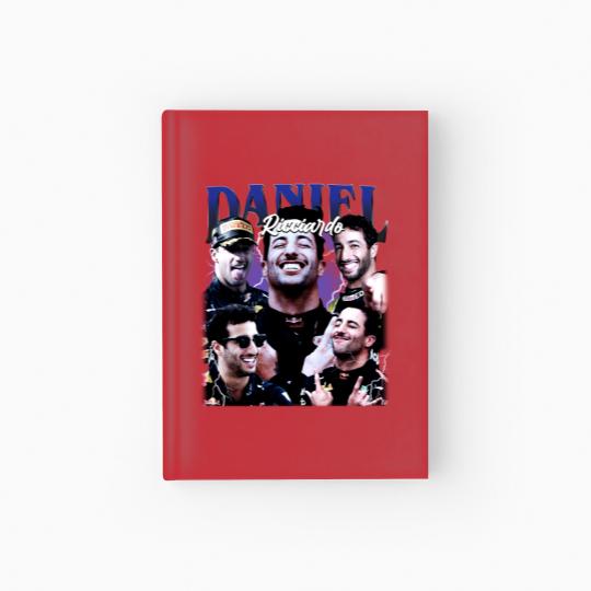 Discover Daniel Ricciardo Vintage Hardcover Journal, Gift For Woman and Man Unisex Hardcover Journal
