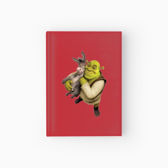 Discover Shrek and Donkey Hardcover Journal