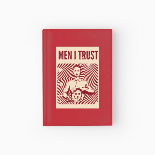 Discover Men I Trust - Vintage Logo Hardcover Journal