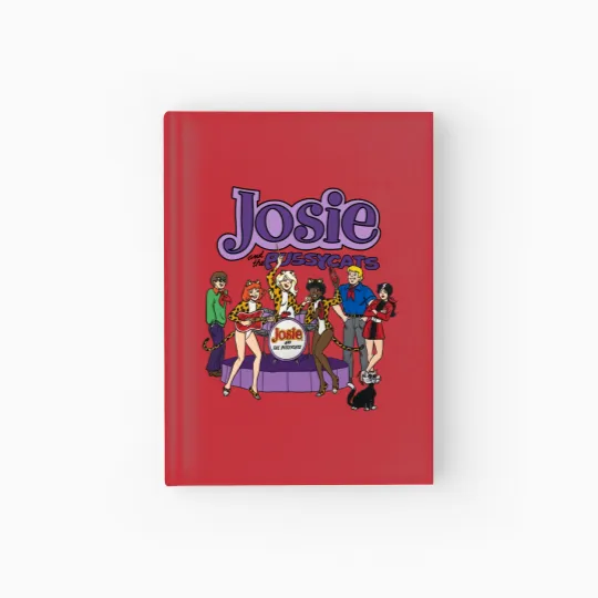 Discover Vintage 1994 Josie and The Pussycats Comic Promo Hardcover Journal