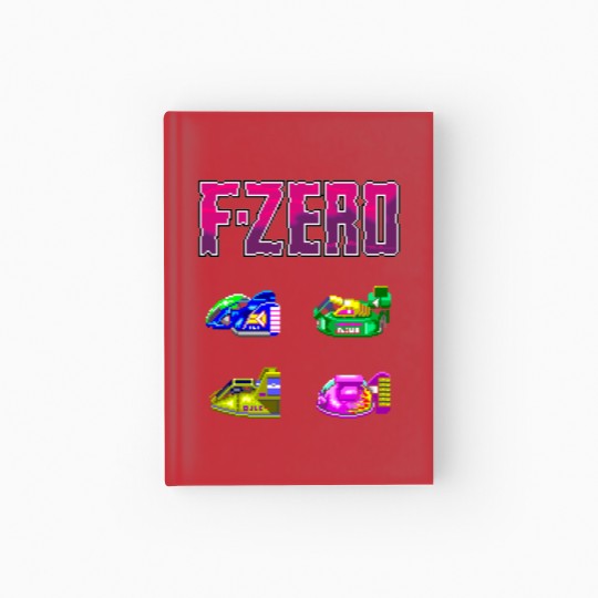 Discover F-Zero SNES Hardcover Journal