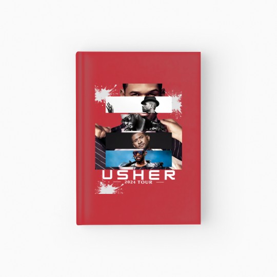 Discover Usher 2024 Tour Hardcover Journal