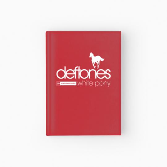 Discover Deftone White Pony 20th Anniversary Hardcover Journal