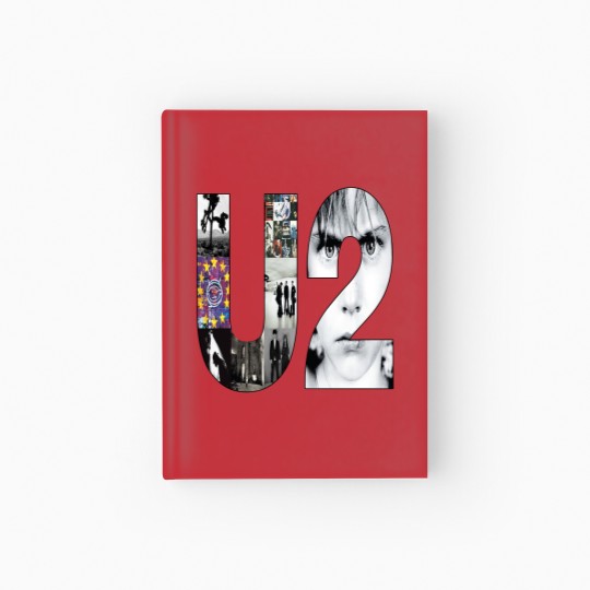 Discover U2 Band 90s Vintage Hardcover Journal, Achtung Baby U2 Tour 2023 Hardcover Journal
