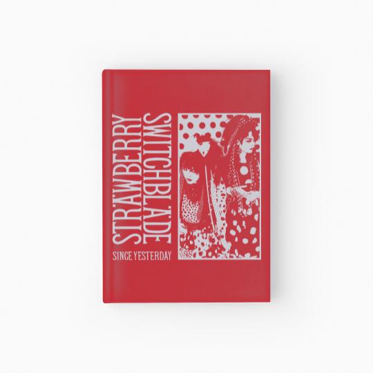 Discover Strawberry Switchblade Hardcover Journal 80s Vintage Best Gift Hardcover Journal