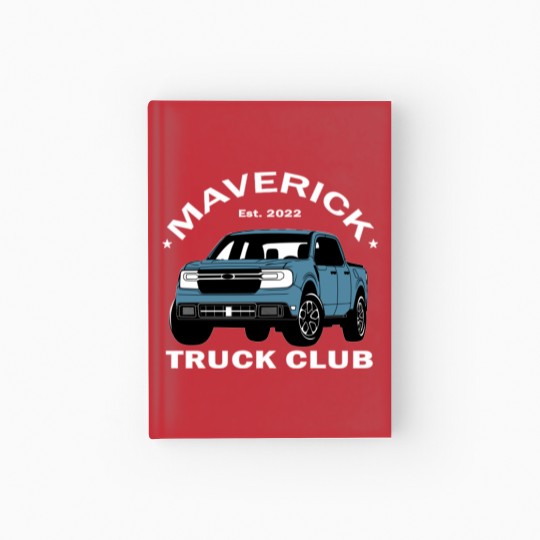 Discover Maverick Truck Club - Area 51 Hardcover Journal