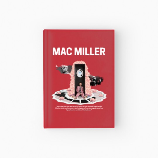 Discover Mac Miller Self Care Vintage Hardcover Journal