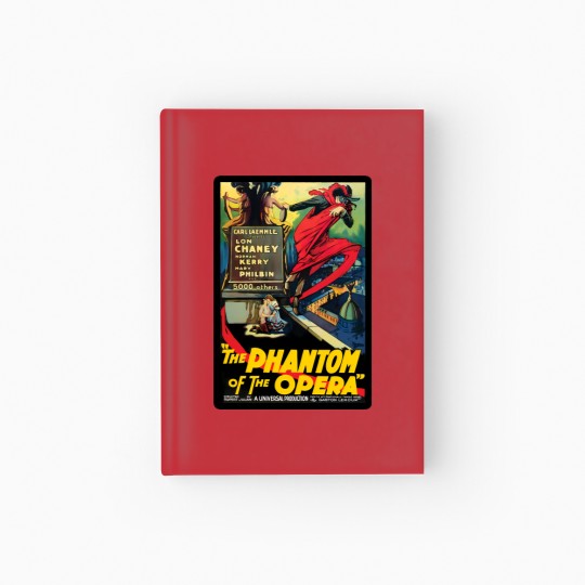 Discover THE PHANTOM OF THE OPERA Hardcover Journal