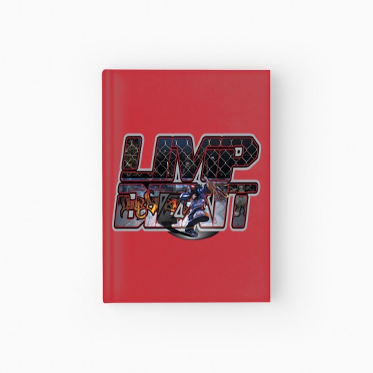 Discover Hardcover Journal with Cat Robots and Limp Bizkit Design