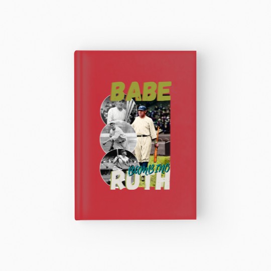Discover Babe Ruth Vintage Hardcover Journal