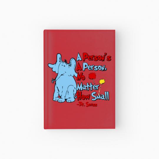 Discover A Person's a Person No Matter How Small, Dr Seuss Hardcover Journal