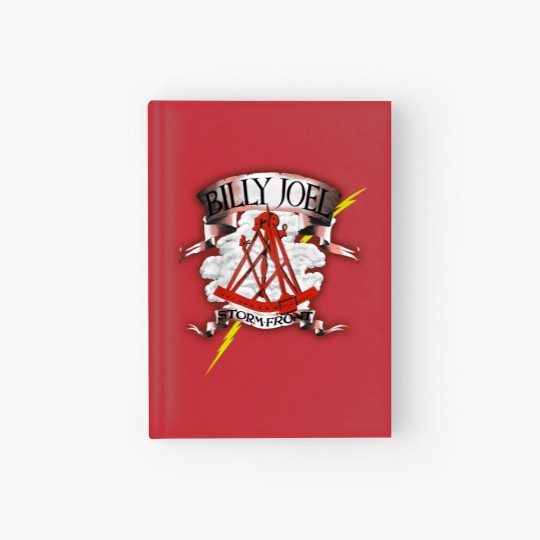 Discover 1990 Billy Joel Storm Front, Only The Good Die Young Vintage Hardcover Journal