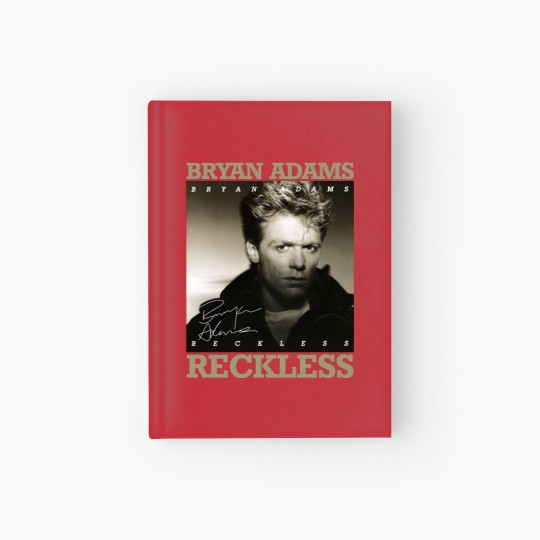Discover Vtg Bryan Adams Hardcover Journal, Gift For Fans