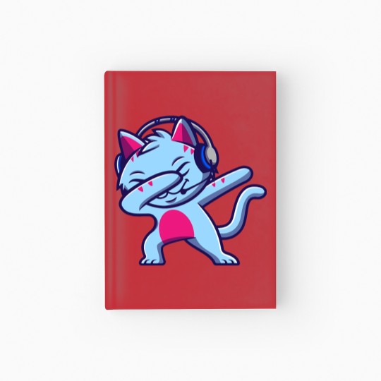 Discover Gravycatman Cat Dab Hardcover Journal