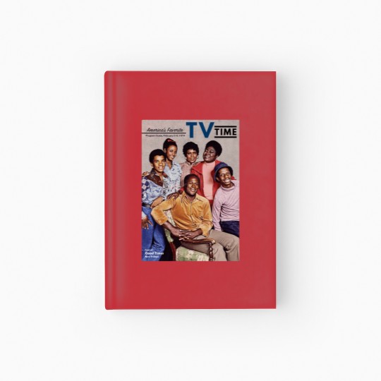 Discover Cast Of Good Times TV Time February 1974 Hardcover Journal