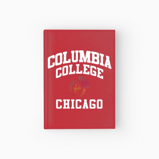 Discover Columbia College Chicago CCC Logo Hardcover Journal