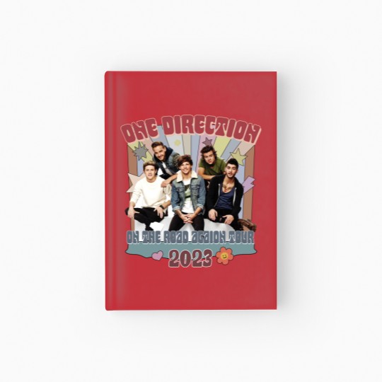 Discover One Direction Music Hardcover Journal, One Direction Vintage