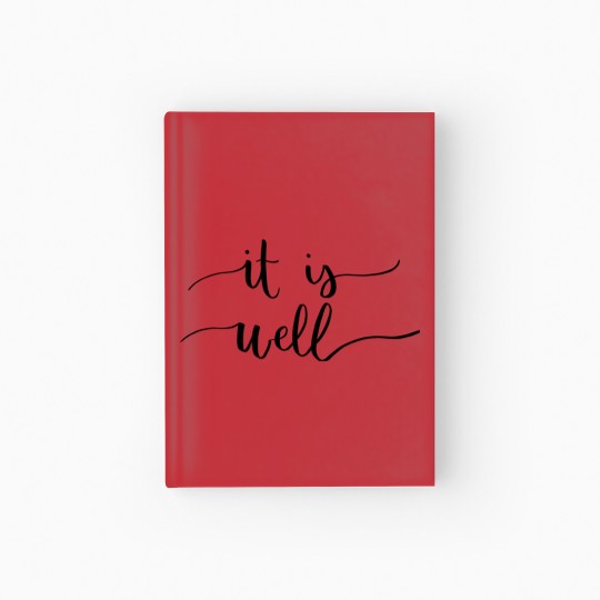 Discover It Is Well Hardcover Journal