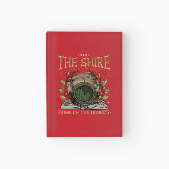 Discover The Shire Hardcover Journal - Gift for Hobbit Lovers