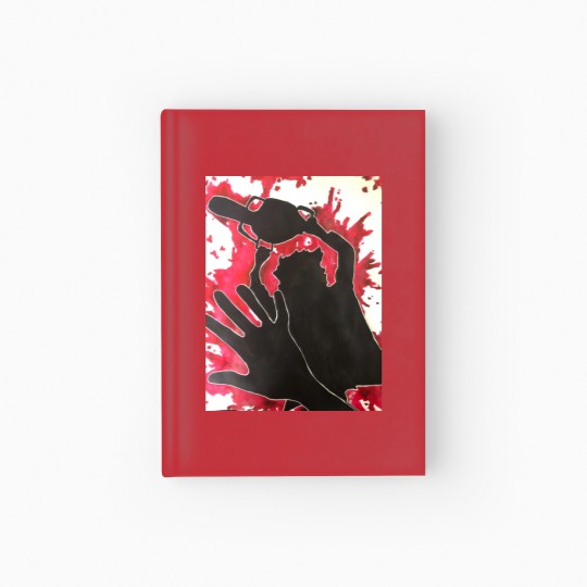 Discover Leather Face Hardcover Journal