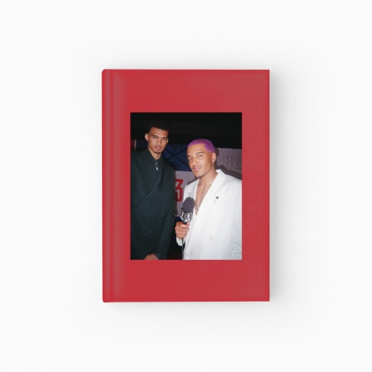 Discover Victor Wembanyama X Jeremy Sochan Graphic Hardcover Journal