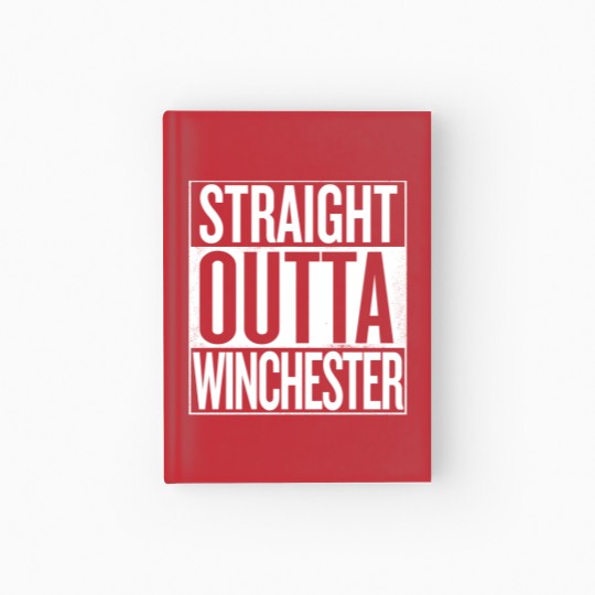 Discover Straight Outta Winchester Supernatural - Supernatural - Hardcover Journal
