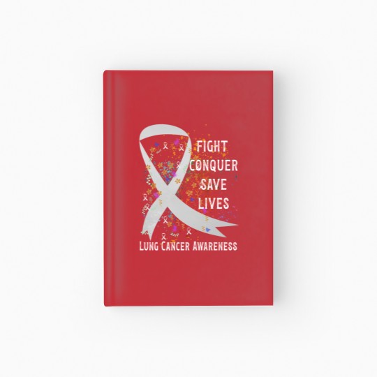 Discover Lung Cancer - Lung Cancer Awareness - Hardcover Journal