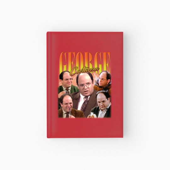 Discover GEORGE COSTANZA - Jason Alexander Hardcover Journal, George Costanza Hardcover Journal