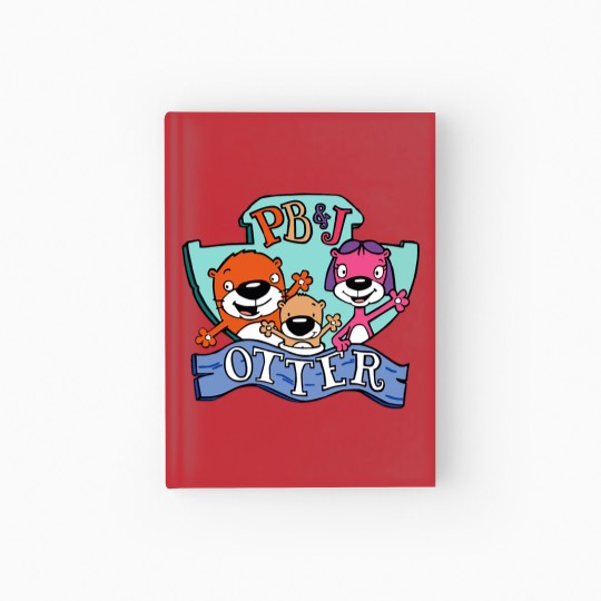 Discover PB And J Otter Sticker Hardcover Journal
