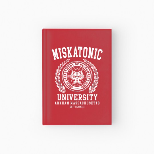 Discover CTHULU AND LOVECRAFT - MISKATONIC UNIVERSITY Hardcover Journal